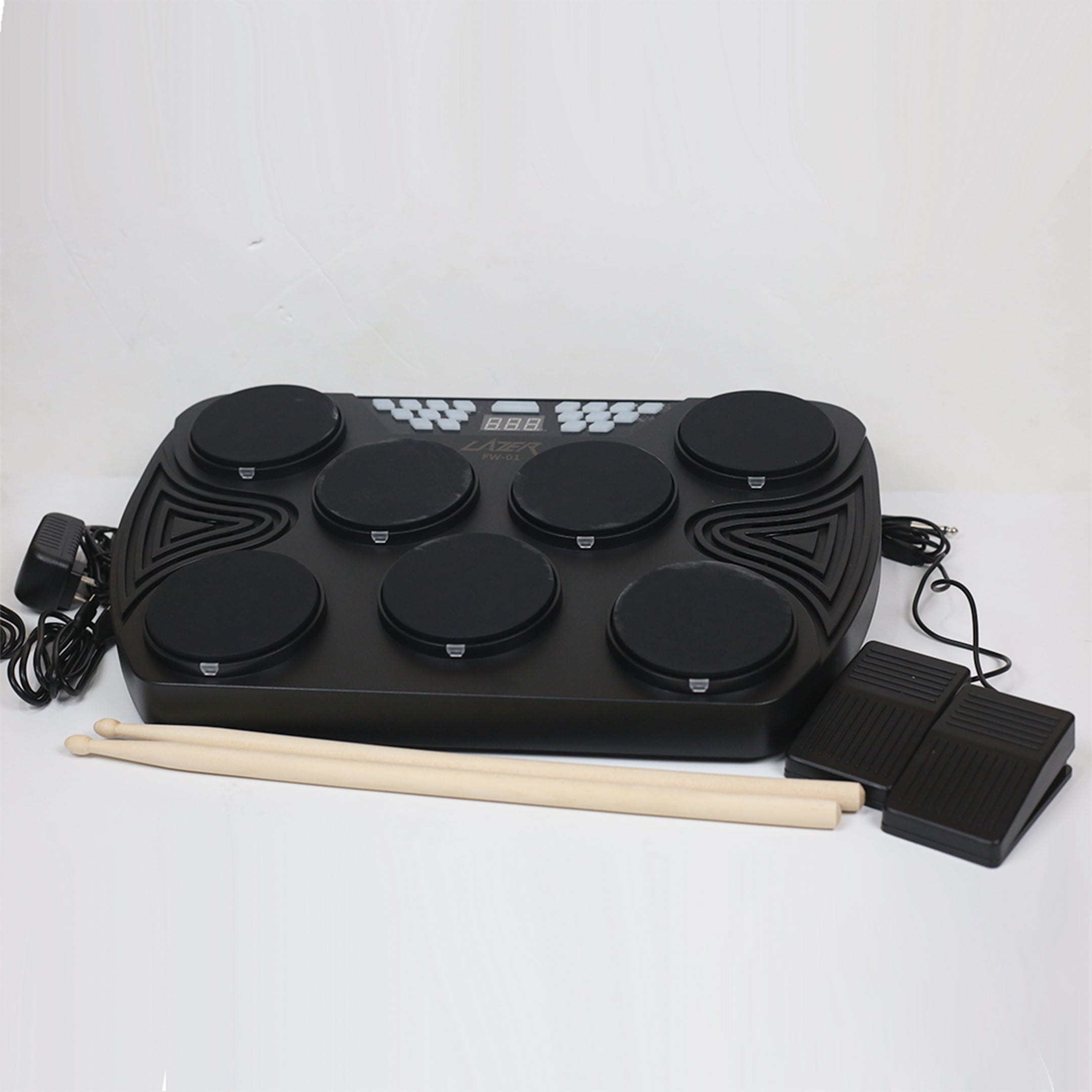 Lazer FW-01 Table Top Electronic Drums (E-drums)